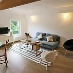 아파트 Duplex Downtown Abbaye By La Boite En 상리스