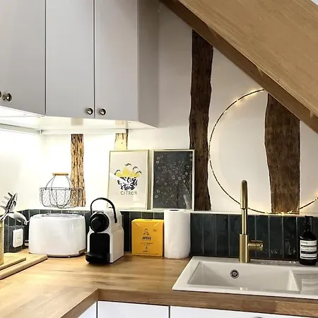 Duplex Downtown Abbaye By La Boite En 아파트 *