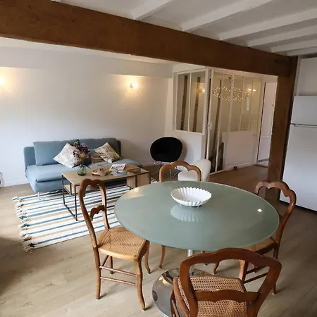 아파트 Duplex Downtown Abbaye By La Boite En