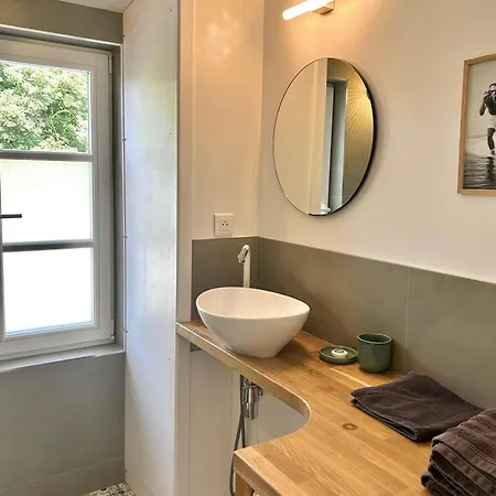 아파트 Duplex Downtown Abbaye By La Boite En 상리스