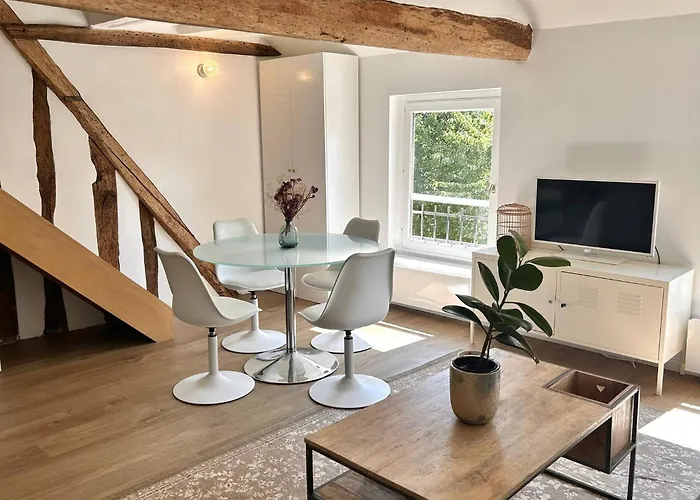 Duplex Downtown Abbaye By La Boite En Apartment *