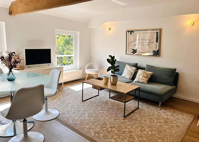 Duplex Downtown Abbaye By La Boite En Apartment